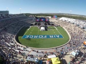 2018 DoD Warrior Games Opening Ceremony Time lapse