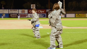 Footrace at Military Appreciaiton night