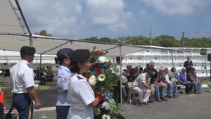 Memorial Day Ceremony Held in Piti, Guam. 28 May 2018