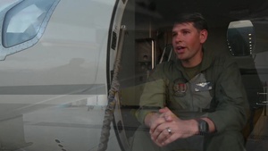 Pilots with Headquarters and Headquarters Squadron work MAGIC