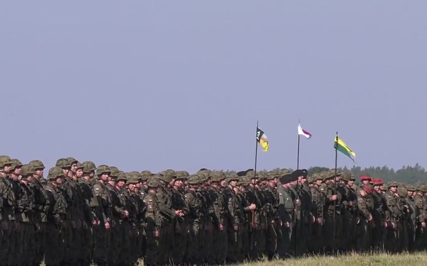 Saber Strike 18 Opening Ceremony