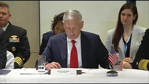 Mattis, Indo-Pacific Partners Discuss Security Issues at Singapore Summit