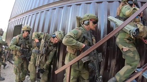 Saber Strike 18 STX Training in Latvia (B-Roll)