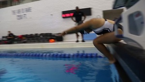 Warrior Games Swimming Training