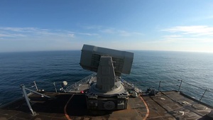 Gunston Hall Fires Rolling Airframe Missile