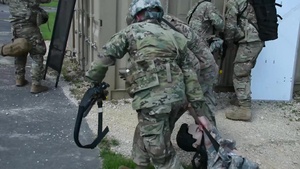 Sky Soldiers from 143rd Infantry Regiment Conduct Medical Simulation Training
