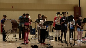 MC Perry High School students play music for their Spring Cosplay Concert (B-Roll)