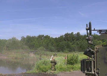 Saber Strike 18 wet gap crossing