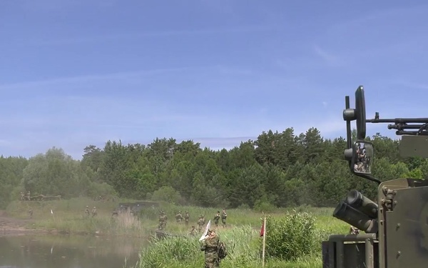 Saber Strike 18 wet gap crossing