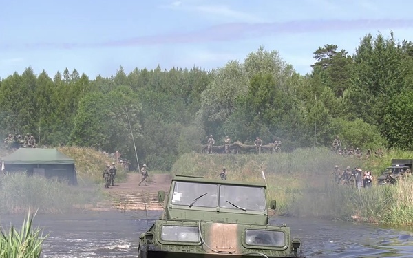Saber Strike 18 wet gap crossing