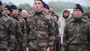 D-Day Remembrance Ceremony at Utah Beach B-roll