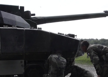 Strong Europe Tank Challenge MEDEVAC and Track Recovery with French Soldiers