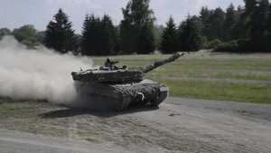 Strong Europe Tank Challenge Precision Driving with Austrian Soldiers