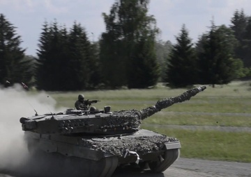 Strong Europe Tank Challenge Precision Driving with Austrian Soldiers