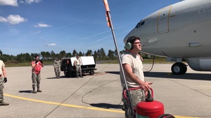 JSTARS brings unique C2ISR to BALTOPS and Saber Strike 18 exercises
