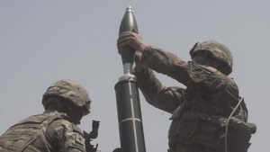 Task Force Bayonet and 10th Mountain Division Soldiers Conduct Mortar Training