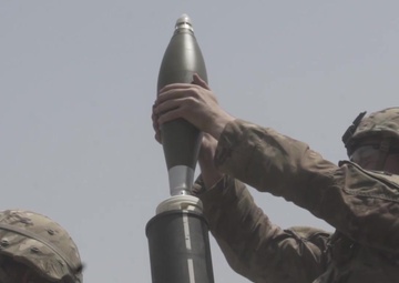 Task Force Bayonet and 10th Mountain Division Soldiers Conduct Mortar Training