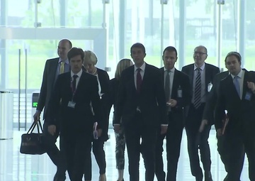 Meetings of NATO Ministers of Defence - Arrivals
