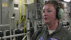 U.S. Air Force Lt. Col. Teri Dawn Neely Post-Mission Interview (Fuego Relief)