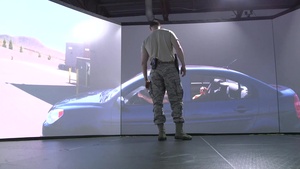 Security Forces Airmen conduct virtual training with U.S. Marshals