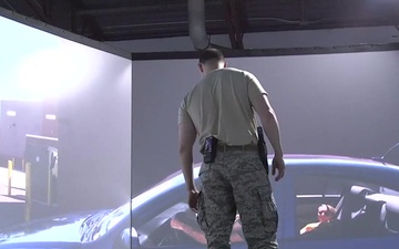 Security Forces Airmen conduct virtual training with U.S. Marshals
