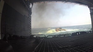 USS Oak Hill (LSD 51) conducts amphibious operations during BALTOPS 2018