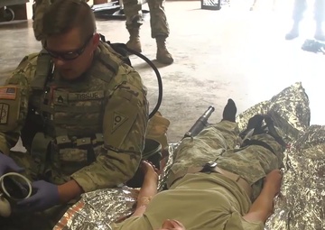 285th Medical Company (Area Support) conducts Table VIII validation testing