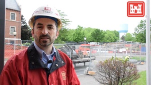 VA Medical Center in Canandaigua, NY - Project site visit