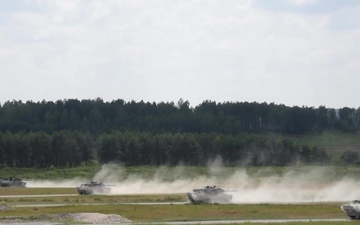 Strong Europe Tank Challenge Offensive Operations with Polish Soldiers