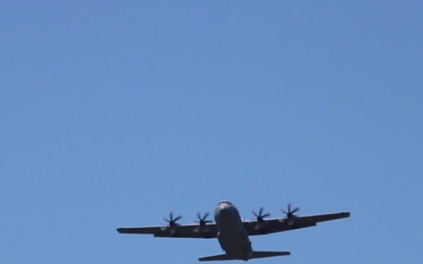 D-Day Celebration Paratrooper Jump