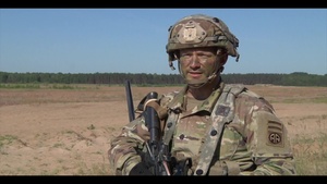 82nd Airborne Division participates in exercise Swift Response (B-Roll)