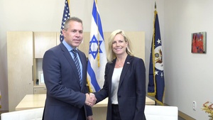 DHS Secretary Nielsen Meets Israeli Minister Erdan
