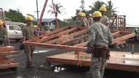 Hawaii National Guard Teams with Local Organizations to Build Housing