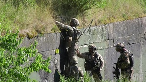 Joint forces secure bunkers and drop zone during Exercise Swift Response 18: B-Roll