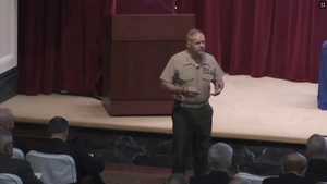 Marine Corps Commandant Keynote Address at U.S. Naval War College Current Strategy Forum
