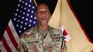 Brig. Gen. Charles R. Hamilton U.S. Army Birthday Greeting