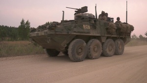 Saber Strike 18 Stryker Operations