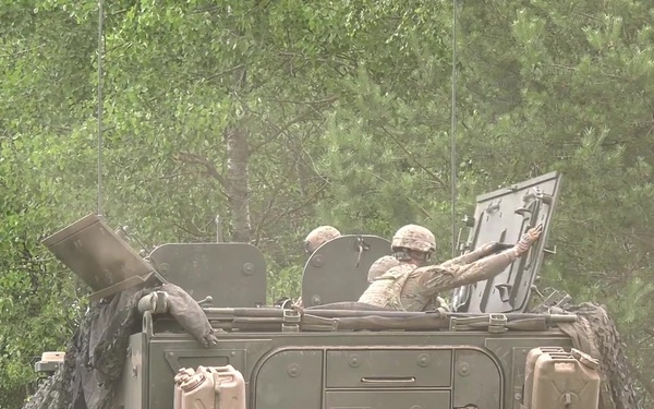 U.S. Mortar Operations During Saber Strike 18