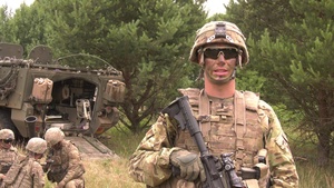U.S. Mortar Operations During Saber Strike 18