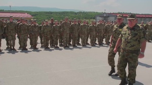 Ohio MPs arrive in Serbia