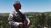 Alabama National Guard Forward Observer Chief Explains the Job - Interview