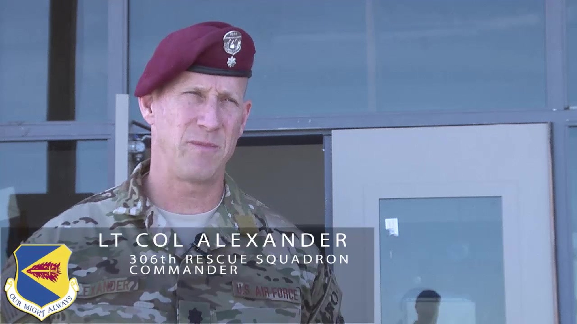 The 306th Rescue Squadron at Davis-Monthan Air Force Base looks forward to the completion of their new facility.