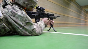 US Soldiers Fire British weapon
