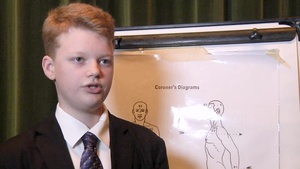 E.J. King Students Compete in 2018 Mock Trial