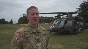 Oregon Army National Guard helicopter wildfire training