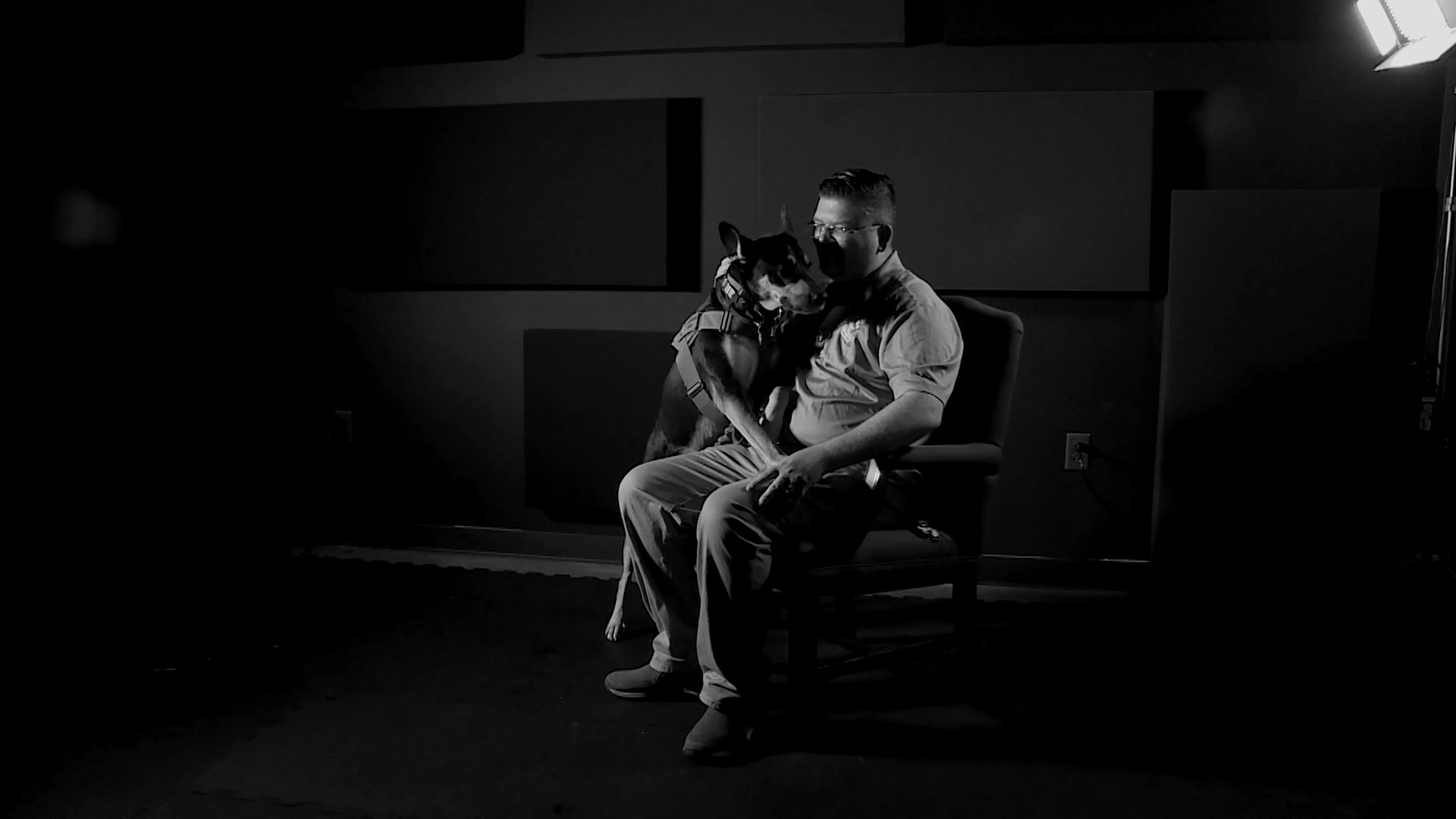 Ryan Kaono, a support agreement manager with AFIMSC&#39;s Logistics Support Branch, shares his story of living with PTSD. From being in the military, his deployments as a security forces Defender and Logistician, and being diagnosed with PTSD, Kaono is very frank about his journey and Romeo, his service dog who is now, in many ways, his lifesaver.<br /><br />****************###************************<br /><br />For more information on PTSD, please go to: www.ptsd.va.gov