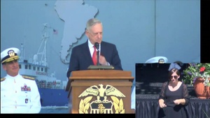 Mattis Delivers Commencement Address at U.S. Merchant Marine Academy