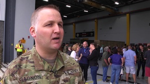 Vermont Guard Aviation Sendoff Ceremony - U.S. Army Colonel Eric Gagnon