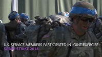 U.S., NATO Forces Participate in Exercise Saber Strike 2018