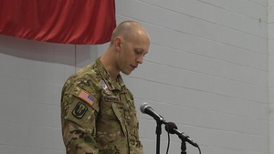 Vermont Guard Aviation Sendoff Ceremony - U.S. Army Major James Lewandowski Comments